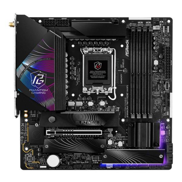 Tarjeta Madre Asrock Z890M Riptide Wifi LGA1851 Micro Atx DDR5