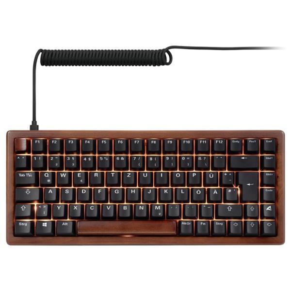Teclado Gaming RGB Sharkoon Skiller SGK50 S3 Wood Pbt Mecánico Alámbrico USB Español