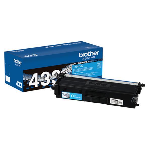 Toner Brother TN433C Cian Rendimiento Estandar Hasta 4.000 Paginas