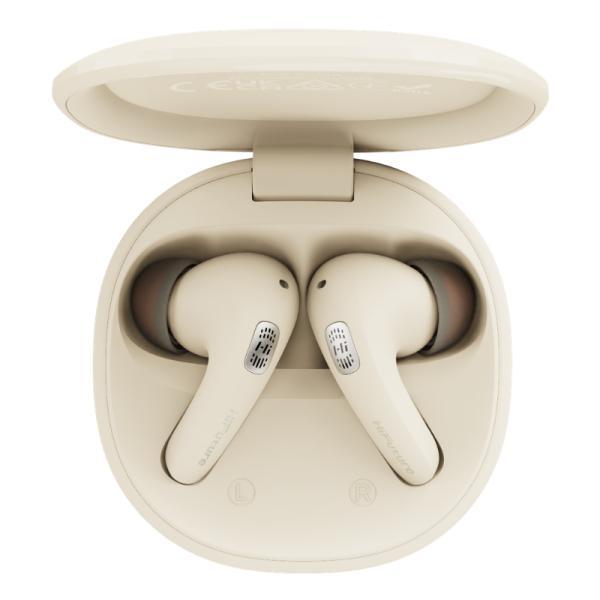 Audifono Hifuture FLYBUDS4 Ai Bluetooth Latte
