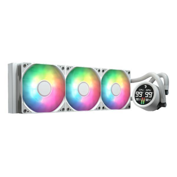 Aerocool ABYSS L360R DIGI WHT – Enfriamiento líquido