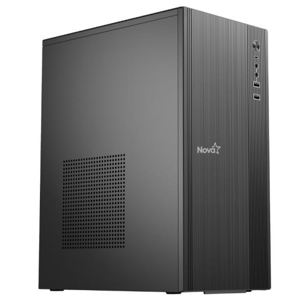 Case Nova MZ-550B Sin Ventilación Incluida Con Fuente De Poder 600W