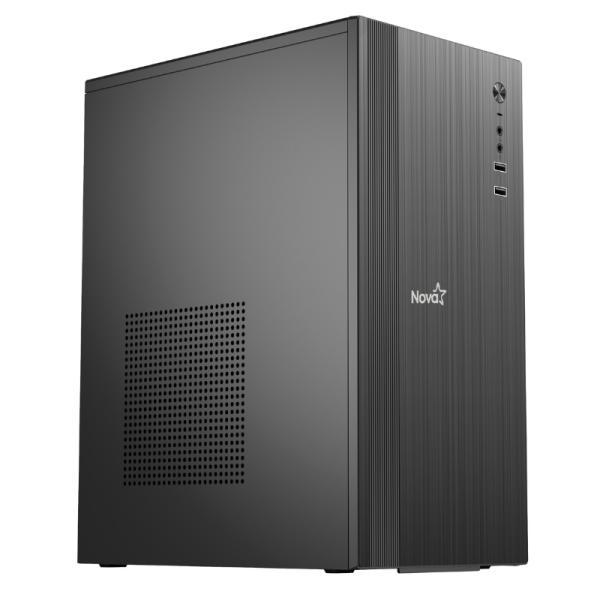 Case Nova MZ-585B Sin Ventilación Incluida Con Fuente De Poder 600W