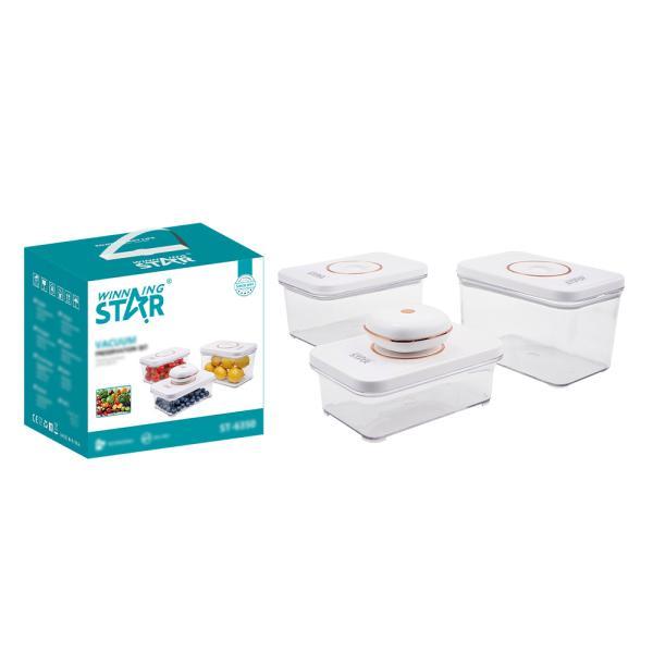Set Eléctrico De Conservación Al Vacio Winning Star ST-6350 Silicona / Abs