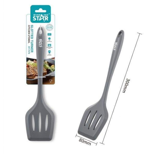 Espátula Ranurada Winning Star ST-7570 Silicona / Nylon