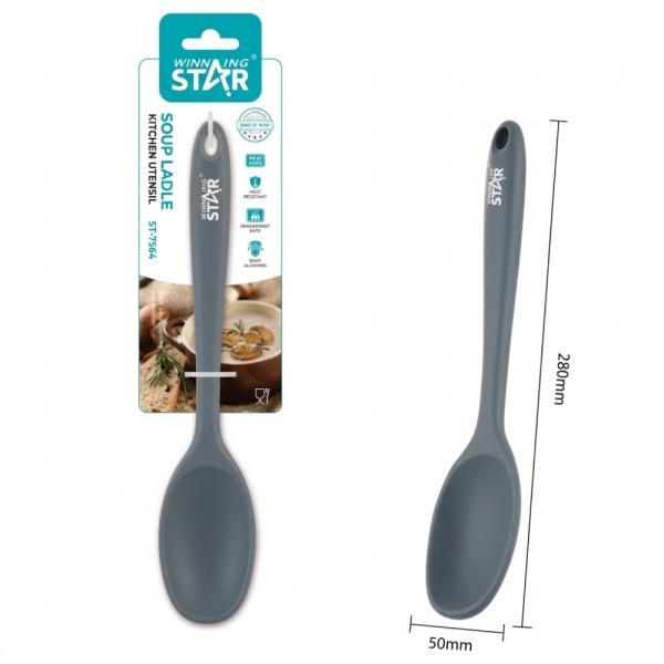 Cucharón De Sopa Winning Star ST-7564 Silicona / Nylon