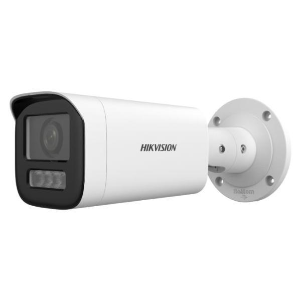 Camara Bullet Hikvision DS-2CD1643G2-LIZU(2.8-12MM) 4MP Wdr 120DB H.265+ Luz Hibrida IR/LUZ Blanca Hasta 50M