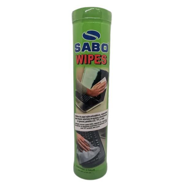 Toallitas Seco Antiestatico Sabo Paquete 10UDS 25X25CM Externo Sin Residuos