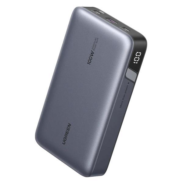Power Bank Ugreen PB720 Nexode 20000MAH USB-C / USB-A Pantalla Led Carga Rápida 100W