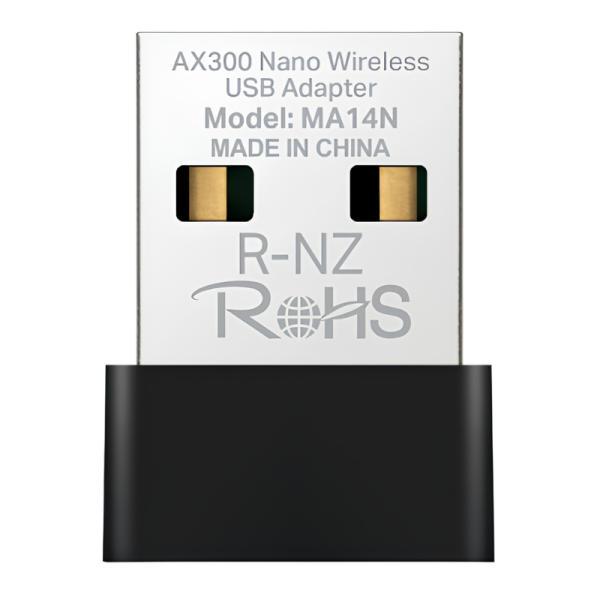 Adaptador USB Wifi Mercusys MA14N(EU) AX300 USB 2.0
