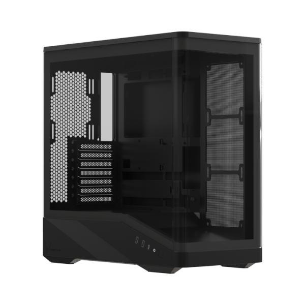 Case RGB Formula V Line Crystal U9 Pa Mid Tower Sin Abanicos Incluidos Vidrio Templado Lateral Sin Fuente De Poder