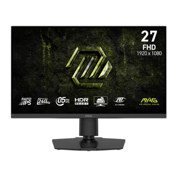 Monitor Gaming Msi Mag 272PF X24 27 Pulg Plana 1920 X 1080 Fhd 240HZ Ips ADAPTIVE-SYNC Altavoces 2X2W