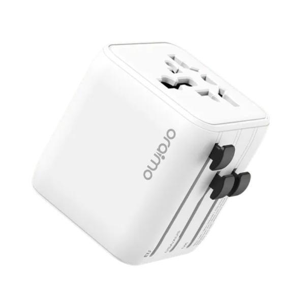 Adaptador Universal Oraimo Poweromni 25 OCW-T01 2 Tomas AC/ENCHUFES