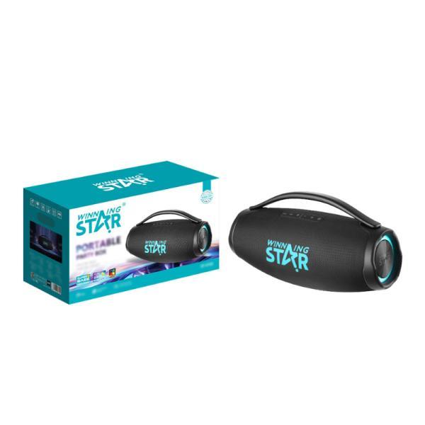Parlante RGB Winning Star ST-8102 80 W Bluetooth Resistente Al Agua