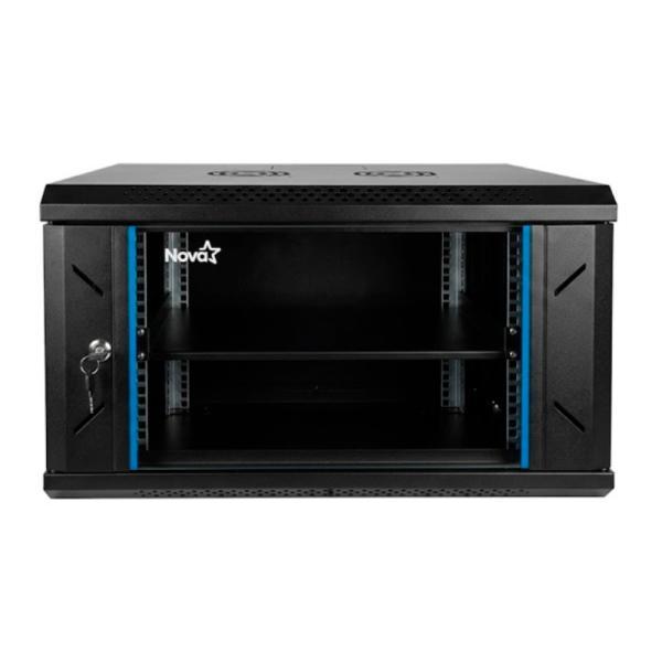 Gabinete De Red 6U Nova ACERO/PANEL Spcc