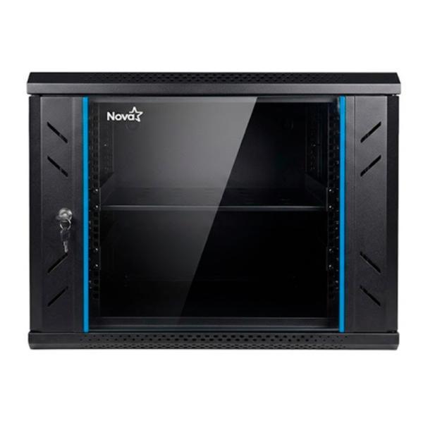 Gabinete De Red 9U Nova ACERO/PANEL Spcc