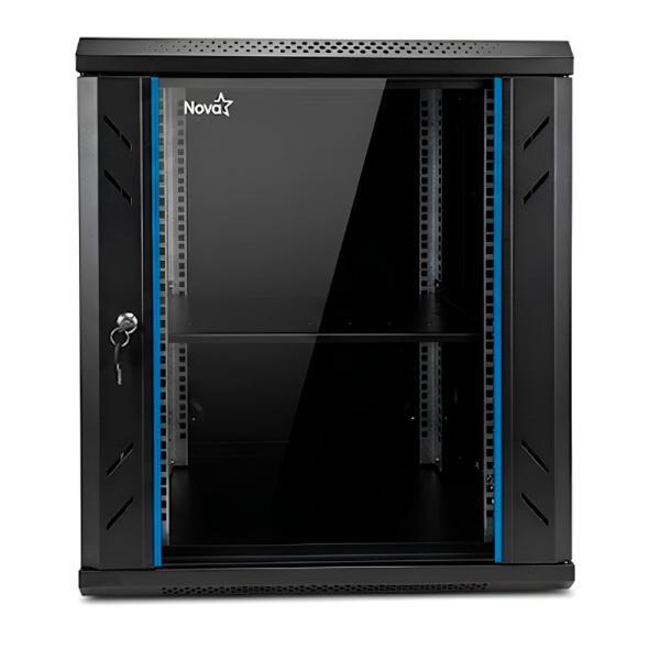 Gabinete De Red 12U Nova ACERO/PANEL Spcc
