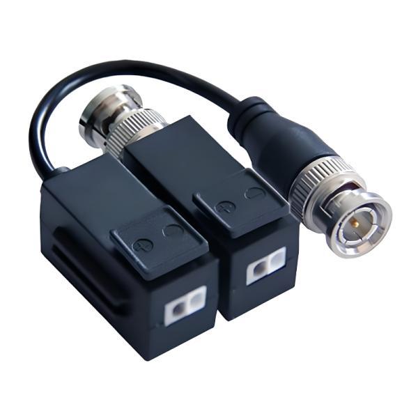 Adaptador Video Balun Transmisor De Señal Hikvision DS-1H18-A(O-STD) (e) Audio Utp CAT5E/6 DS-1H18-A
